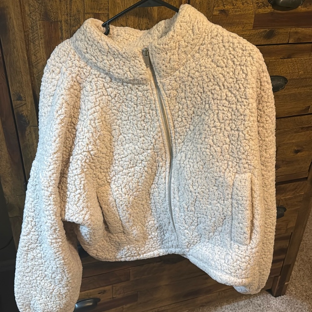 Express Fur Jacket Size Large - image 1